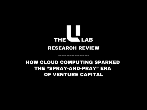 How Cloud Computing Sparked the “Spray-and-Pray” Era of Venture Capital: In-Depth Review