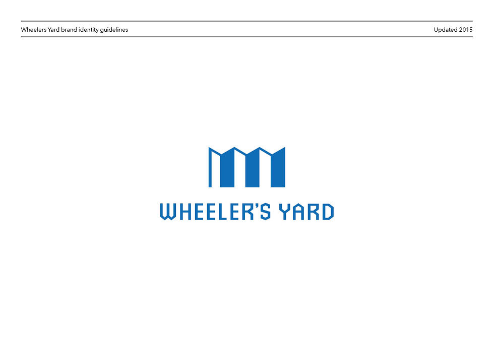 Wheeler's Yard Identity Guidelines