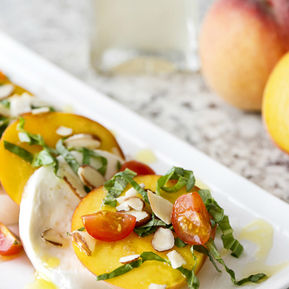 Peach Caprese Salad