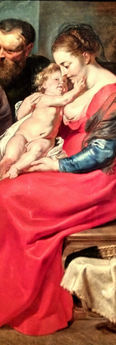 Rubens ca 1615 The Holy Family and Saints Elizabeth and John the Baptist