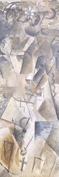 Braque 1911 Girl with a Cross