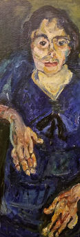 Soutine ca. 1919 Woman in Blue (La Femme en bleu)