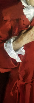 Sargent 1881 Dr. Pozzi detail