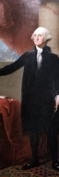 Stuart 1796 George Washington (Lansdowne Portrait)