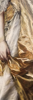 Gainsborough 1778 Mrs. Grace Dalyrymple Elliott Detail