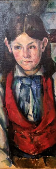 Cezanne 1888-1890 Boy in a Red Vest