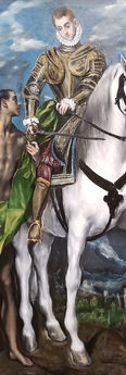 El Greco 1597-99 St. Martin and The Begger