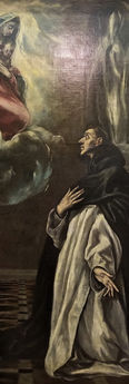 El Greco 1605-10 Apparition of the Virgin and Child to Saint Hyacinth