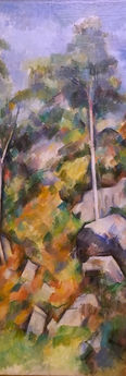Cezanne 1904-05 Rocks and Trees