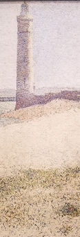 Seurat 1886 The Lighthouse at Honfleur