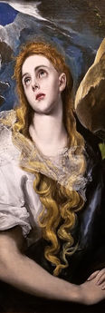 El Greco 1580-85 The Penitent Magdalene