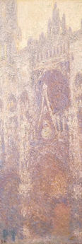 Monet 1894 The Portal of Rouen Cathedral in Morning Light