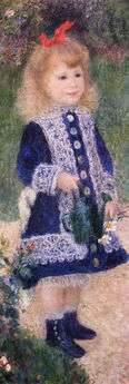 Renoir 1876 A Girl with a Watering Can