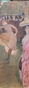 Lautrec 1889-90 At the Moulin Rouge The Dance
