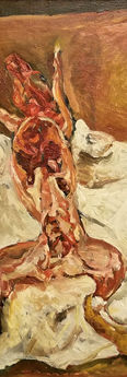 Soutine ca. 1921 Flayed Rabbit (Le Lapin écorché)