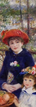 Renoir 1881 Two Sisters (On a Terrace)