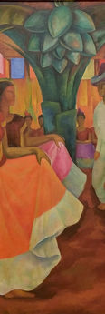 Rivera 1928 Dance in Tehuantepec (Baile en Tehuantepec)