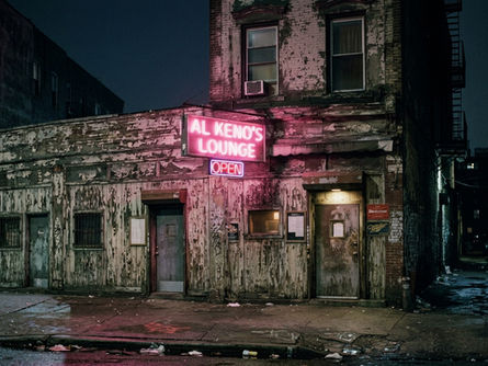 AI image of my idea of the dive bar Al Keno's Lounge