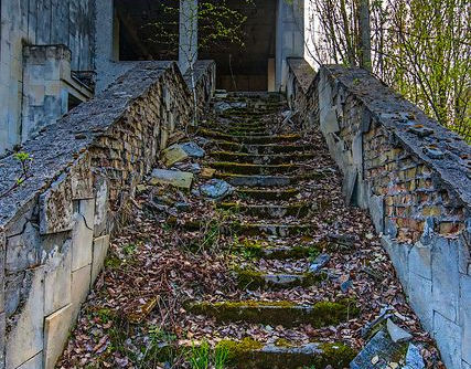 Image of building in Chernobyl