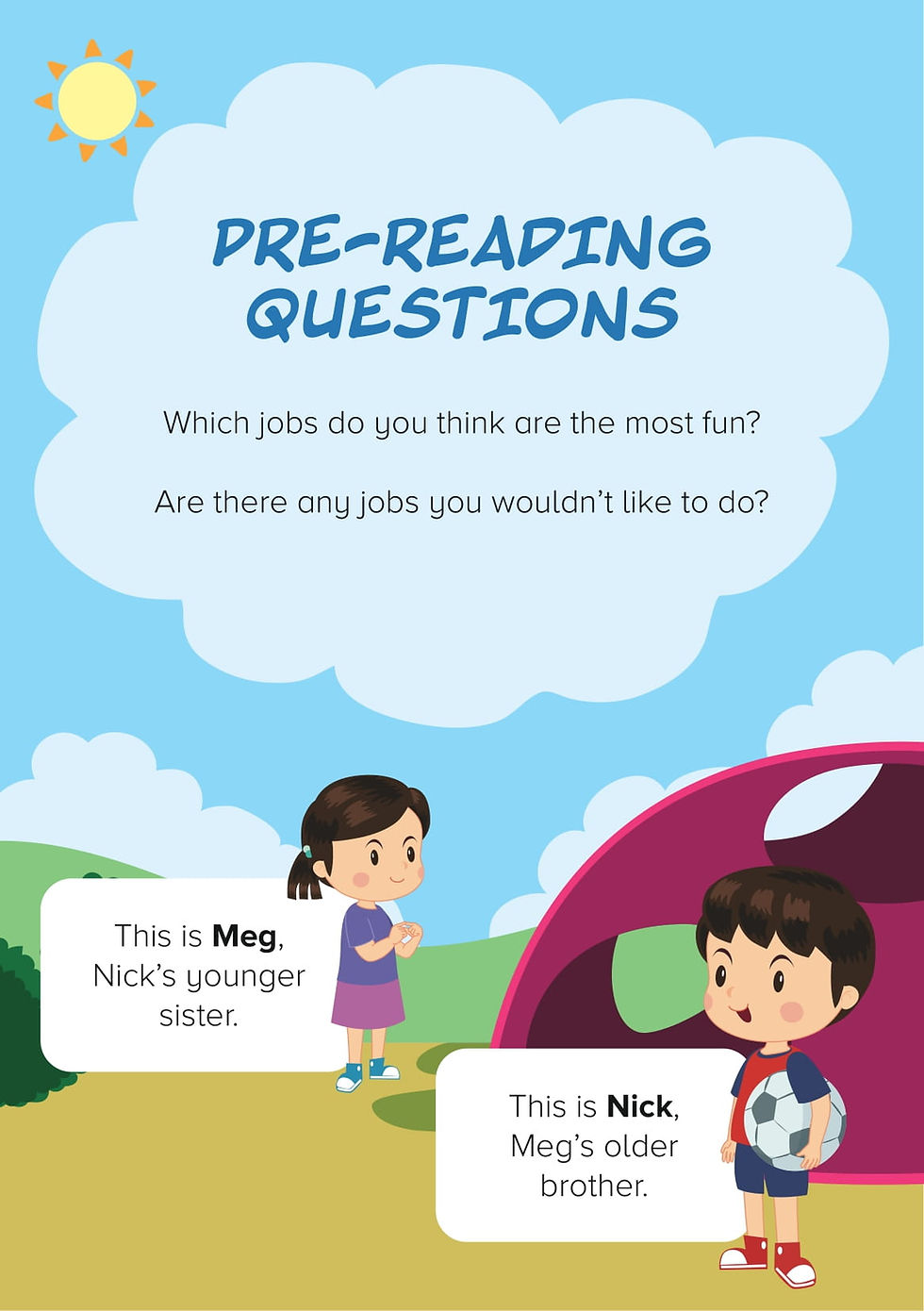 縮圖：Let’s Learn About Jobs (Fiction and Non-Fiction兩本) (小三級別)