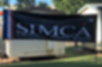 Simca Club Banner at Dubbo