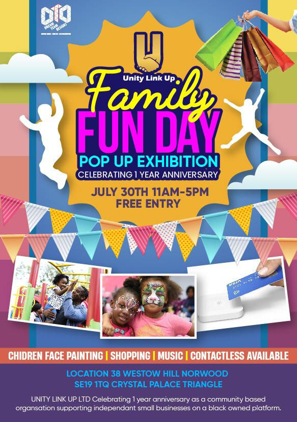 Family Fun Day Pop Up Exhibition