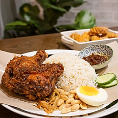 NASI LEMAK FRIED CHICKEN