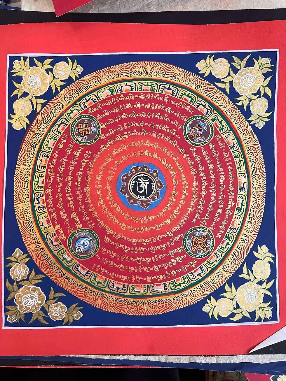 Thumbnail: Thangka vẽ tay từ Nepal