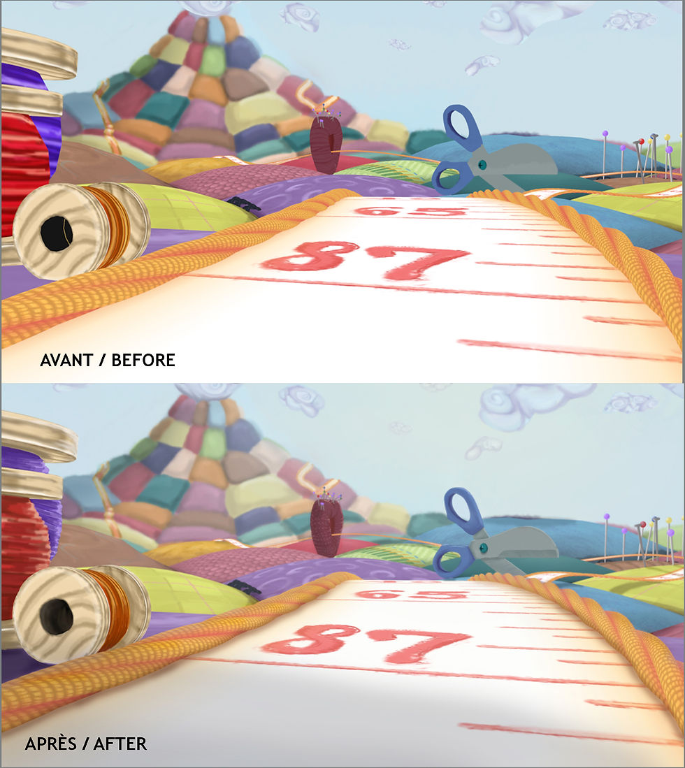 Layout et paintover