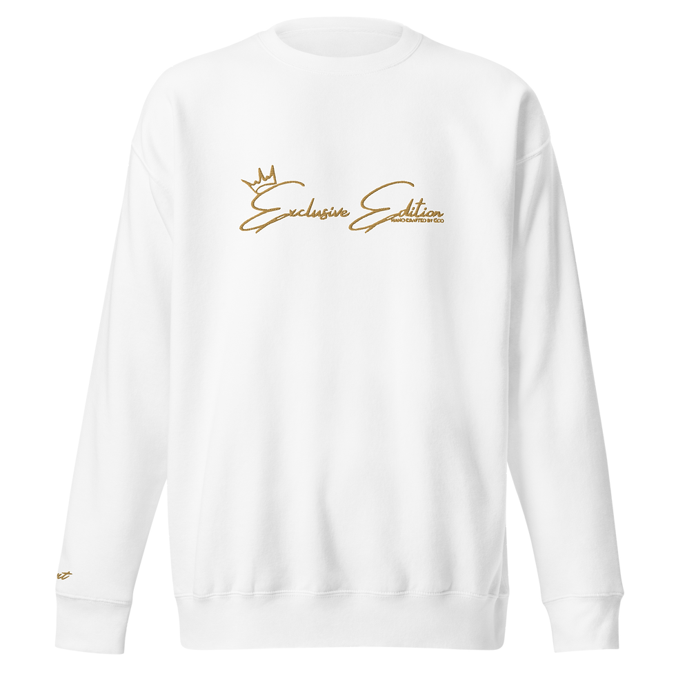 Thumbnail: Exclusive Edition Embroidered Unisex Premium Sweatshirt