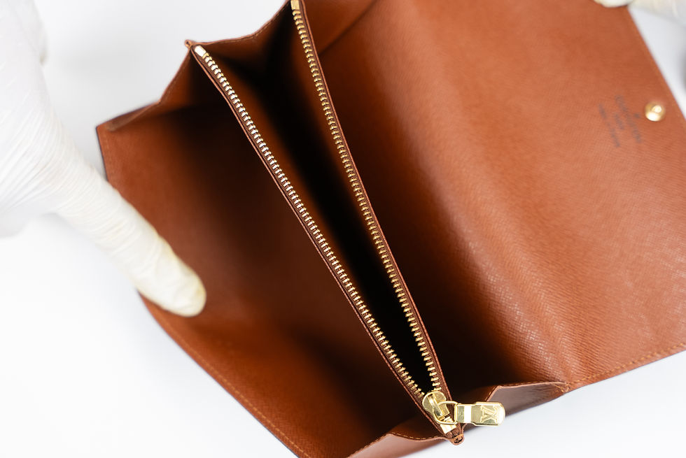 Miniaturbild: Sarah Portmonee Monogram Canvas