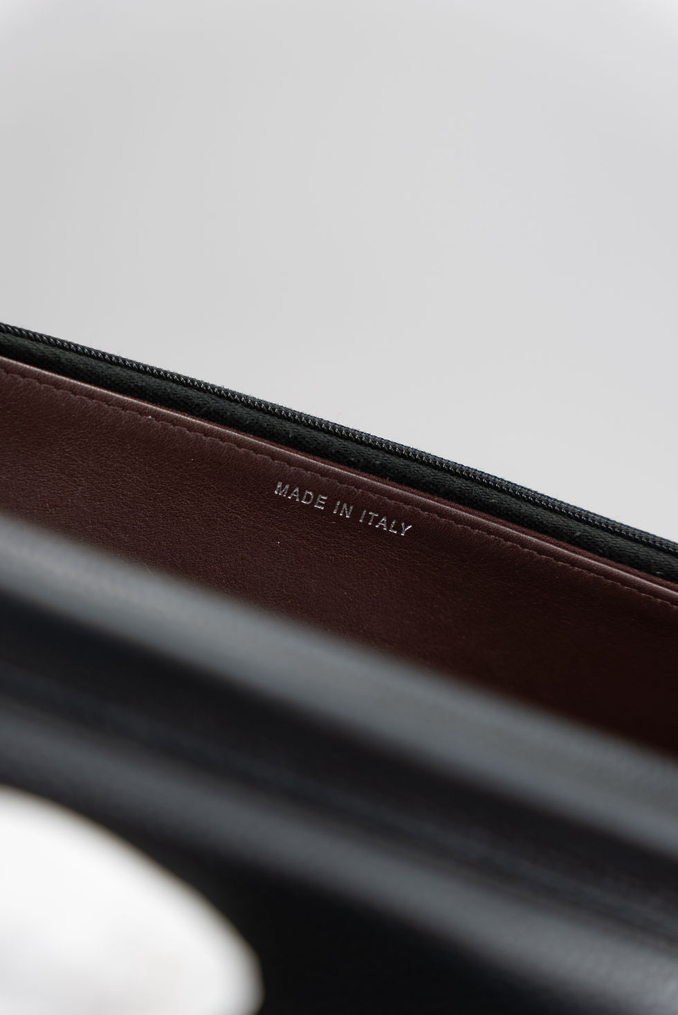 Miniaturbild: Wallet on Chain Caviar-Leder Schwarz