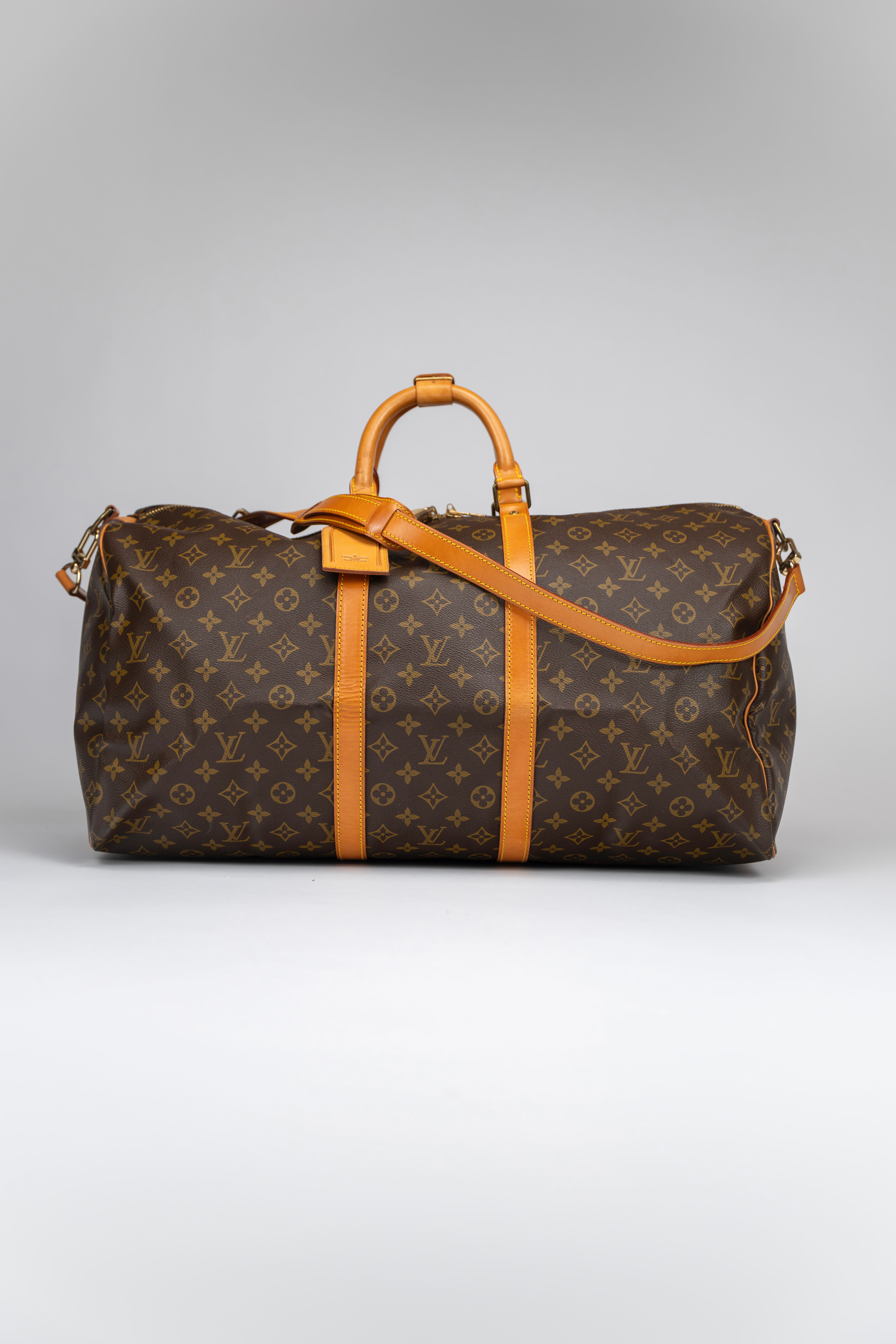 Keepall 55 Bandouliere Monogram Canvas