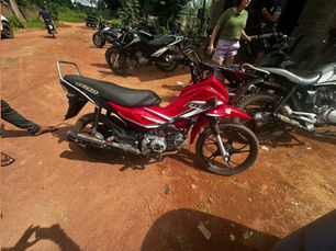 Polícia Militar recupera motocicleta com registro de furto/roubo