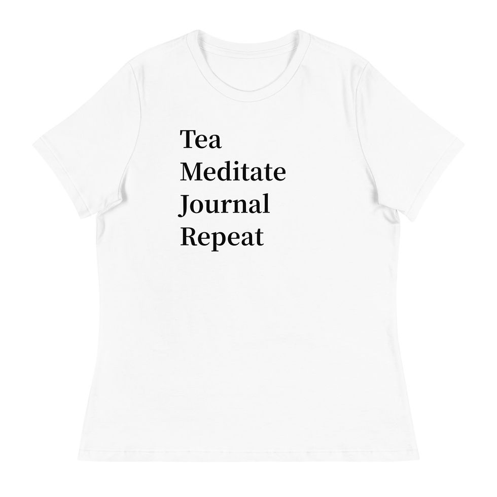 Thumbnail: Tea Journal Meditate Repeat