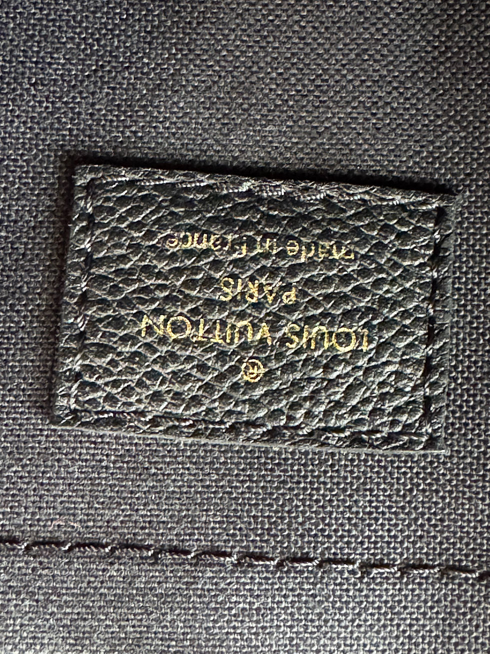Thumbnail: Daily Pouch Monogram Empreinte Leather Noir