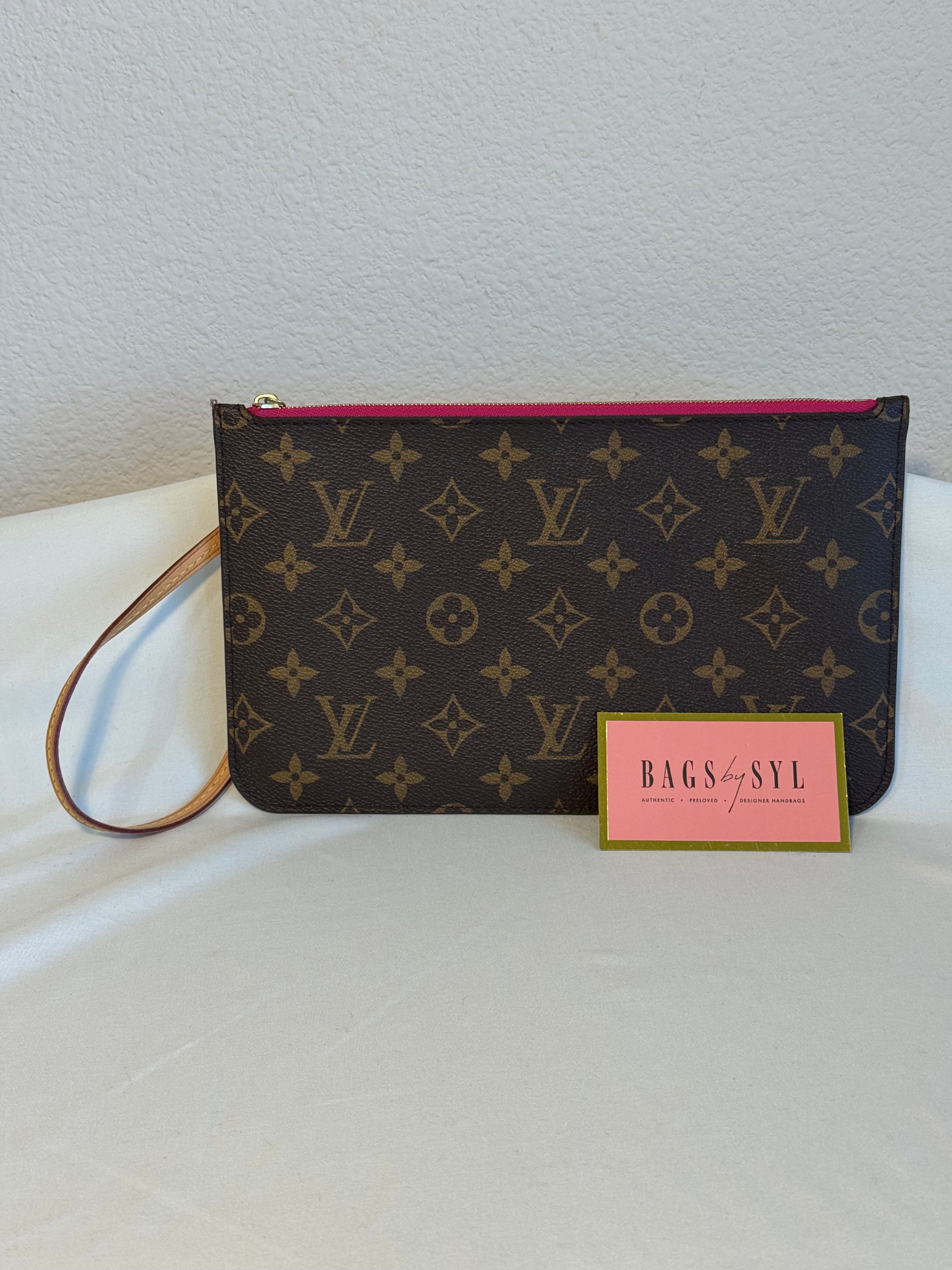 Neverfull Pochette Monogram Pivoine