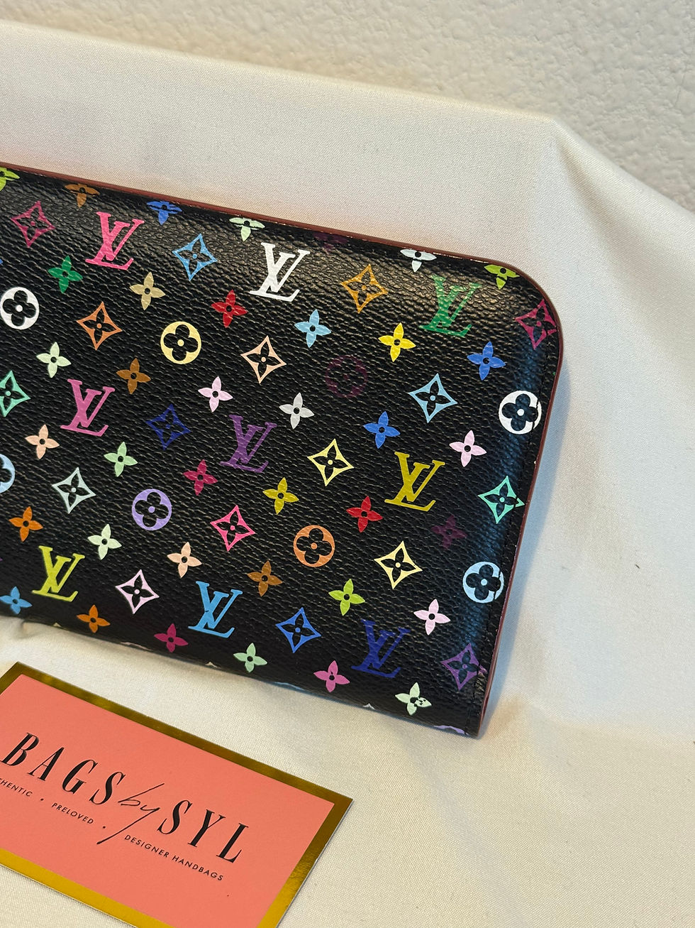 Thumbnail: Insolite Wallet Monogram Multicolor Noir Hot Pink