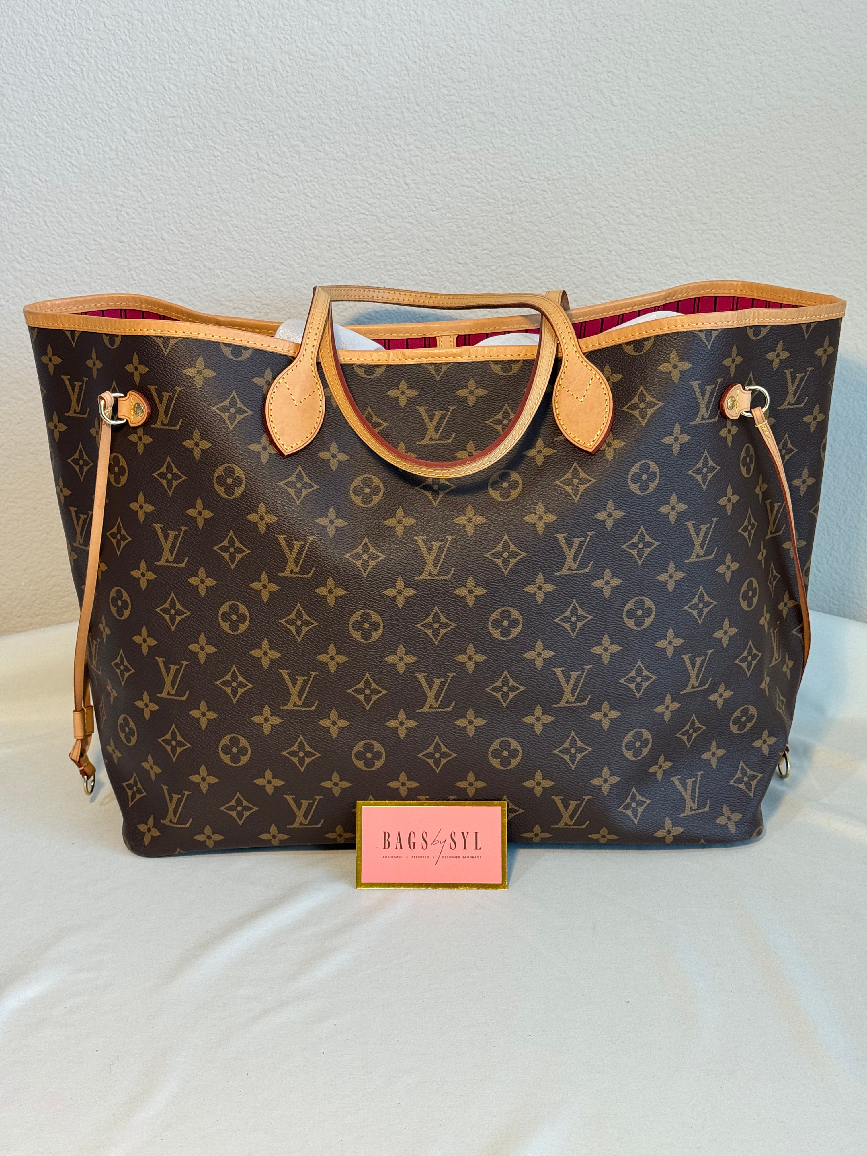 Neverfull GM Monogram Pivoine