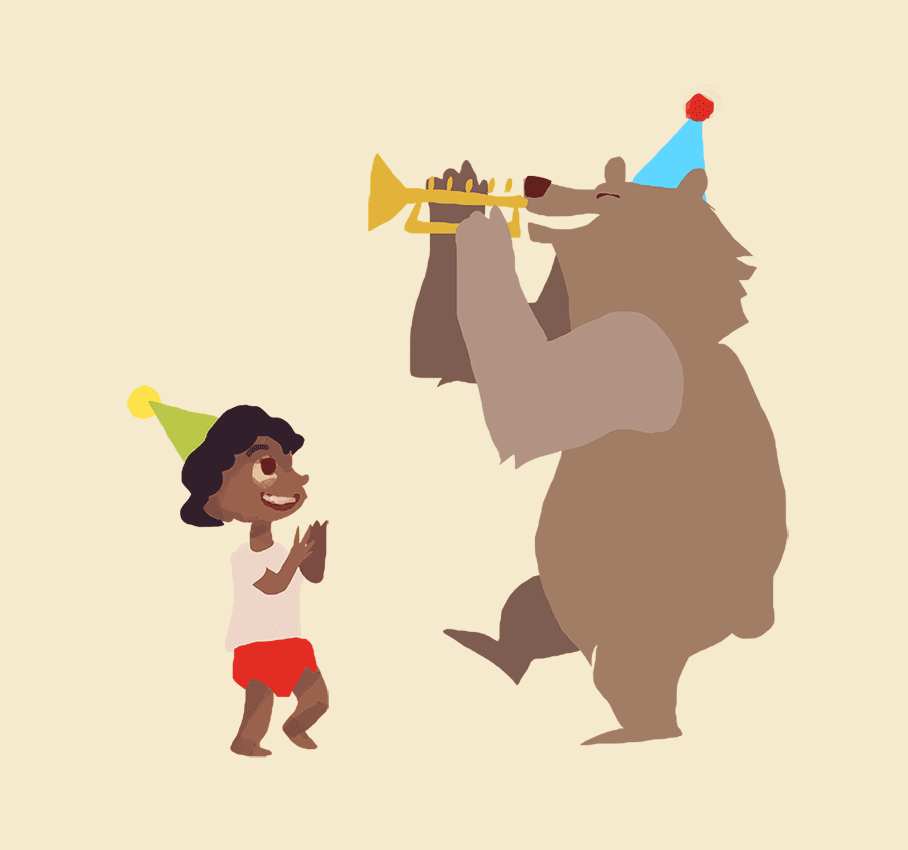 day_10_party_bear_baloo_mowgli