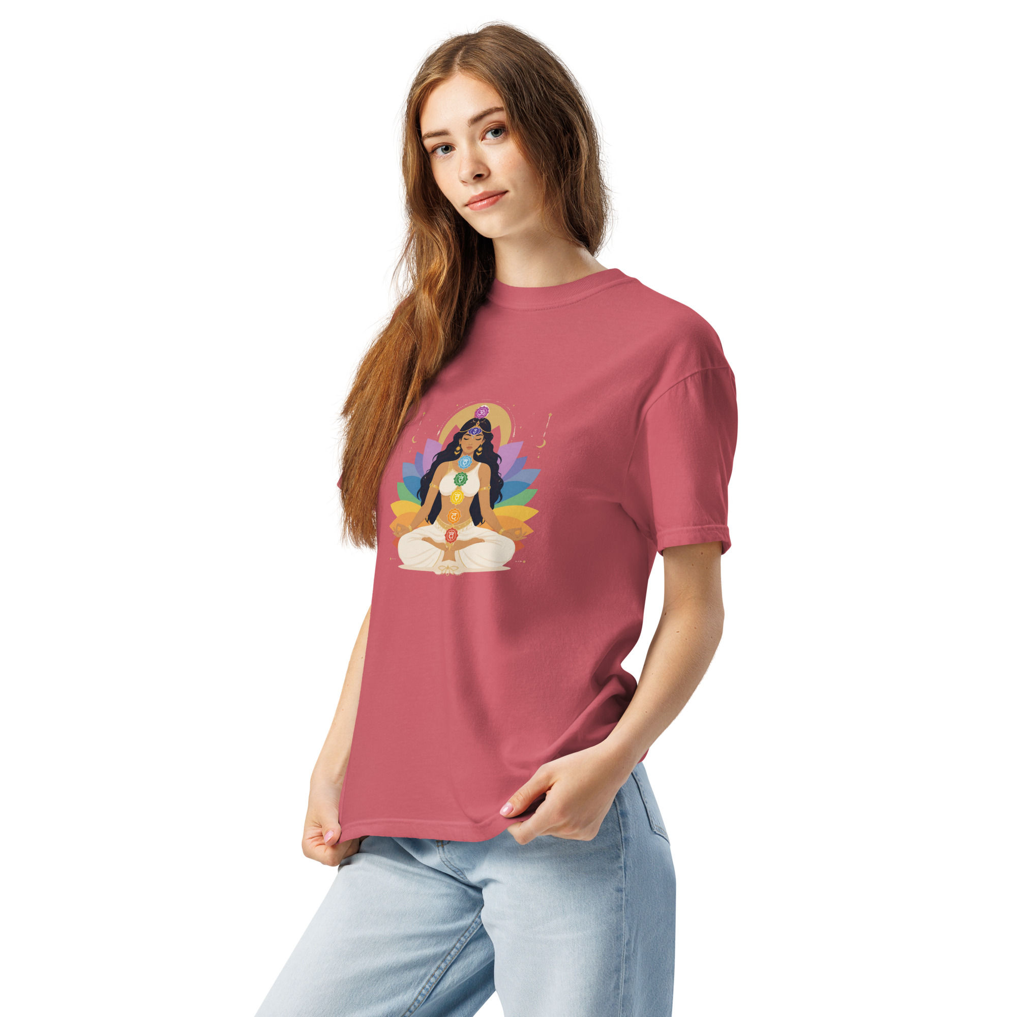 Unisex garment-dyed heavyweight t-shirt