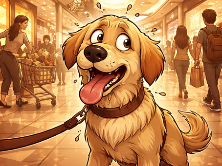 Centri commerciali e cani: quando il "pet friendly"   diventa stress per il cane