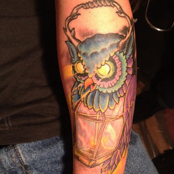 Owl Morph Tattoo