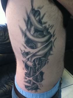 A Test of Time Tattoo Orlando Florid