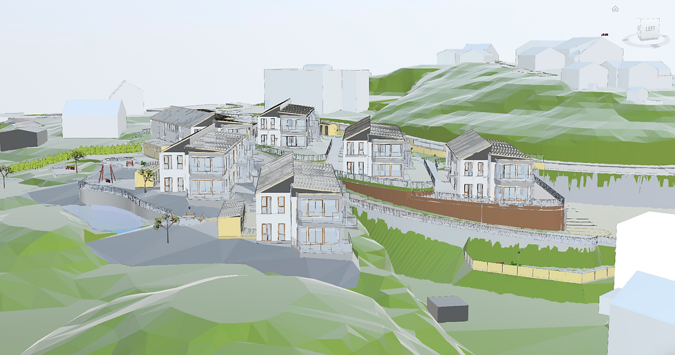 Eksempel modell fra prosjekt, Sagvågshagen