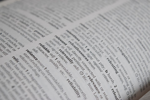 Background Image of Dictionary