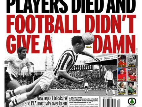 Government report in to Dementia will shock fans according to the Daily Mirror