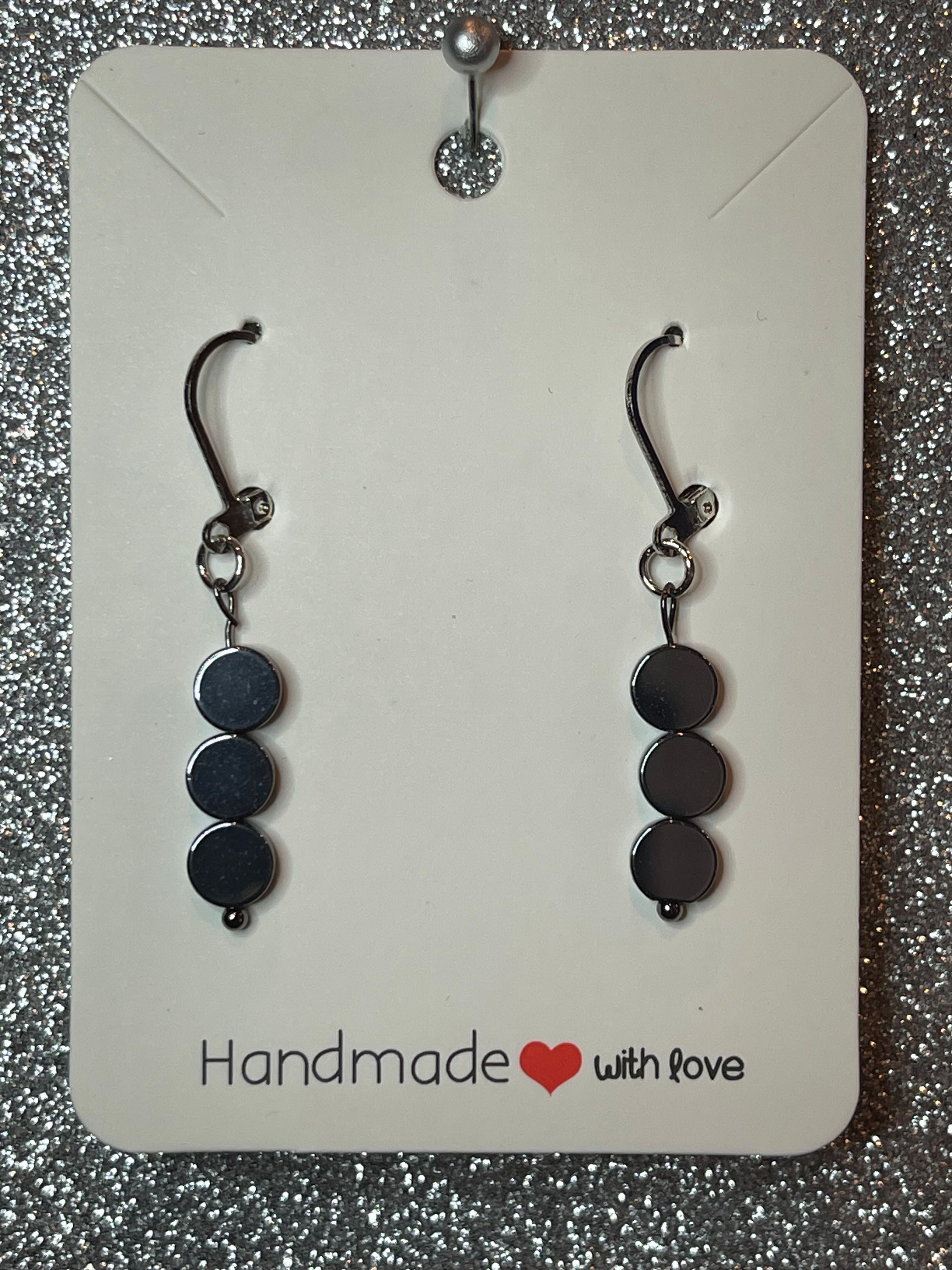 round black and silver