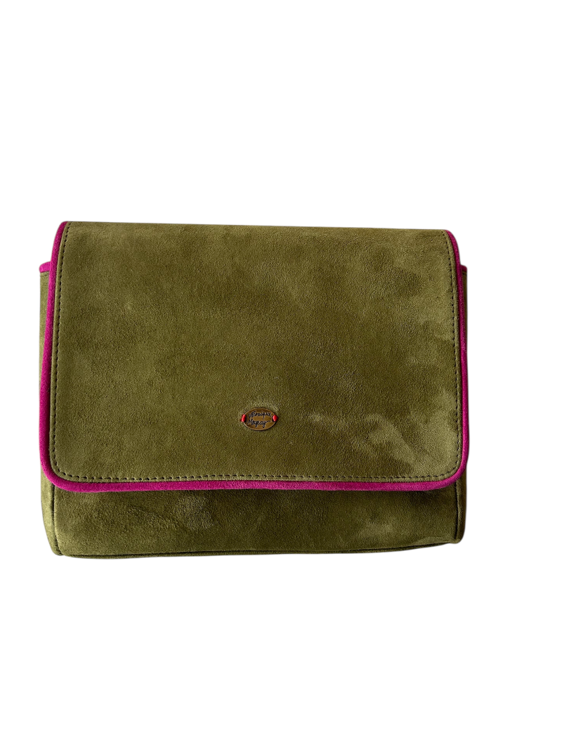 Miniature : Sac - pochette Noah daim sauge