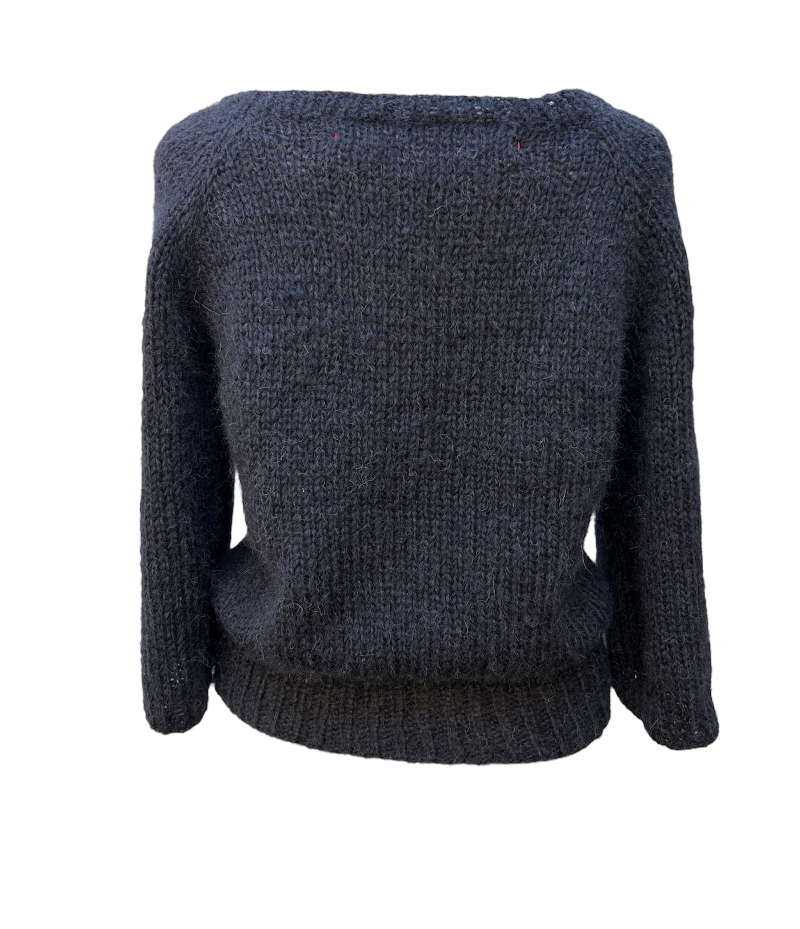 Miniature : Pull Gaia marine alpaga dos